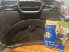 NOS Kensington Contour Pro Leather Laptop Case picture