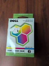 Genuine Dell Series 6 Color Ink Cartridge JF333 Standard Capacity OEM New picture