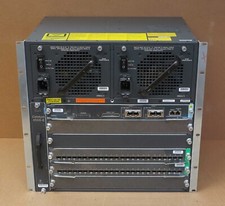 Cisco Catalyst 4506-E Series WS-C4506-E 6-Slot Switch Chassis 2x WS-X4624-SFP-E picture