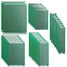 ELEGOO 32 Pcs Double Sided PCB Board Prototype Kit for DIY Soldering with 5 Size picture
