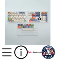 Canvas Keycaps Dye Sub XDA PBT for Mechanical Keyboard Gaming - Retro picture
