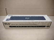 Club3D 3D USB 3.2 GEN1 Type-C Triple Display Dynamic 100W PD Charging Dock ✔✔✔ picture
