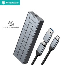 20Gbps M.2 NVME Aluminum Enclosure USB C SSD Case NVMe External Hard Drive Caddy picture