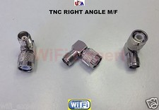1 x TNC Male To TNC Female Right Angle Adapter RF Connector Antenna Router USA picture