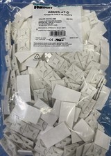 Panduit ABM2S-AT-D Adhesive Backed Cable Tie Mount, 4Way, 1” x 1”, White, PK/500 picture