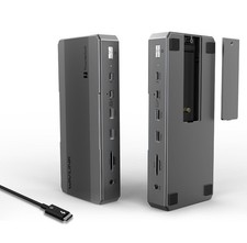WAVLINK Thunderbolt 5 Dock 12-in-1 M2 NVMe 140W PD Triple 4K Dual 8K Mac Windows picture