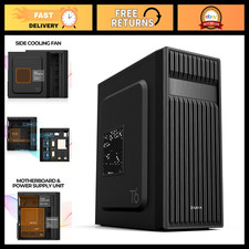 ATX Mid-Tower PC Case with 120mm Fan, 5.25