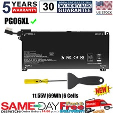 NEW PG06XL Laptop Battery For HP Omen 15-DH 15T-DH000 HSTNN-DB9F L48497-005 69Wh picture