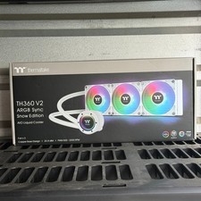 Thermaltake TH360 V2 ARGB Sync Snow Edition 360mm AIO CPU Liquid Cooler White picture
