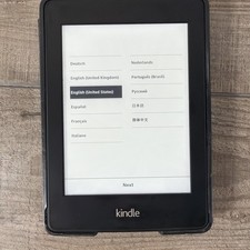 Amazon Kindle Paperwhite (7th Gen.) DP75SDI 4GB Wi-Fi + Bundle with Cover picture