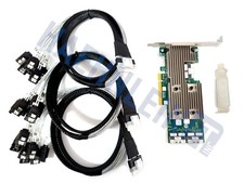 Broadcom LSI 9306-24i SATA / SAS HBA Controller 12Gbps IT-Mode 24port + cables picture