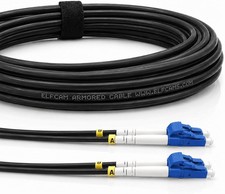 Elfcam®  200m/656.1ft Outdoor and Indoor Shielded Armored Fiber Optic Cable L... picture