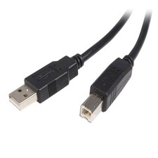 StarTech.com 3m USB 2.0 A to B Cable - M/M - 5m USB printer Cable - 5m USB print picture