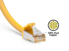 Cat.8 S/FTP (SSTP) Cat8 Ethernet Network Cable 1ft, 2ft, 3ft, 5ft, 7ft 10ft lot  picture