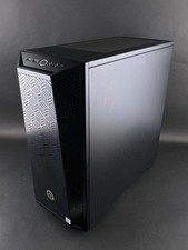 CyberPower C Series Mid Tower Gaming PC Case Apevia 600W PSU Glass Side Panel picture