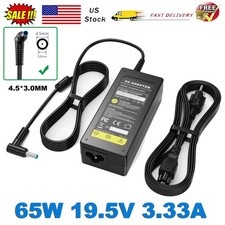65W AC Adapter with Blue Tip Power Cord For HP Laptop Charger HP Pavilion x360 picture