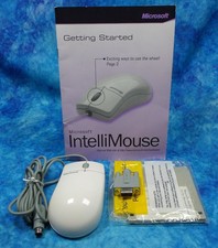 Microsoft IntelliMouse Serial & PS/2 Compatible Mouse PN X05-51688, ID 63618-577 picture