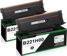 B221H00 Black Toner Cartridge w/Chip - 2 Pack - 3000 Pages -  For Lexmark picture