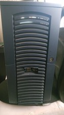 Ultra UV Wizard ULT31586 MS Black ATX PC Case Clear Side Panel Vintage NOS picture
