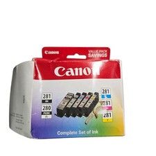 Canon PGI-280XL/CLI-281 5 Color Pack Genuine - Open Package picture