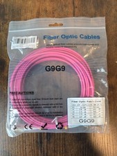 OM4 LC to LC Fiber Optic Patch Cable Duplex LSZH 50/125µm 7m/23ft picture