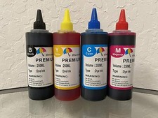 4x250ml Refill ink kit for HP 564 564XL ink cartridges+ 4 Syringes and Needles picture