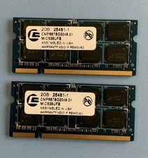 🔥CENTON 4GB (2X2GB) COMPUTER RAM MEMORY 26481-1 MICS38UFB CMP667802048 01 picture