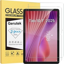 2 Pack Tempered Glass Screen Protector for Lenovo Tab 10.1 inch, HD Clear, 9H Ha picture