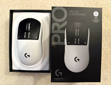Logitech PRO X2  superstrike Wired Optical Gaming Mouse Button Black/White picture