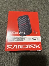 NEW & SEALED Sandisk 1TB Portable Drive, up to 600Mb/S Read Speeds - Black picture