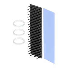 1Set 70x20x6mm Copper Heatsink w Thermal Pad for M.2 SSD Cooler picture