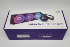 NZXT 360mm Kraken Elite RGB All-in-One Liquid Cooler Black RL-KR36E-B2 picture