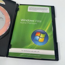 Microsoft Windows Vista Home Premium 32-bit OEM DVD X12-24951 COA Key English PC picture