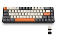 MAGIC-REFINER RK68 60% Wireless Mechanical Keyboard, Bluetooth 5.0/2.4GHz wit... picture