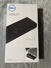 Dell D3000 SuperSpeed USB 3.0 Docking Station New In Box. picture
