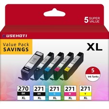 270XL 271XL Compatible with Canon PGI-270XL CLI-271XL 270 271 Ink Cartridges,... picture