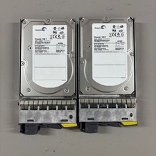 Lot of 2 Seagate Hard Drives Cheetah 10K.7 146 GB HDD ST3146707FC picture
