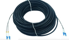 150M LC-LC SingleMode 9/125 2Strand Outdoor Armored Waterproof Fiber Patch cable picture