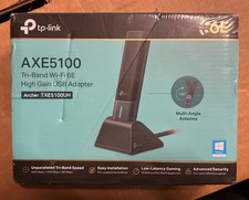 TP-Link AXE5100 Tri-Band Wi-Fi 6E High Gain USB Adapter Archer TXE5100UH SEALED picture