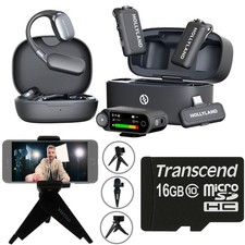 Hollyland LARK MAX 2 ULTIMATE COMBO Lavalier Mic System Essential Accessory Kit picture