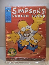 VTG 1994 Simpsons Screen Saver Berkley Macintosh System Box Opened NEW mac picture