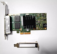 Both Brackets ciscio I350-T4 CISCO UCSC-PCIE-IRJ45 Intel I350 Quad Port Adapter picture