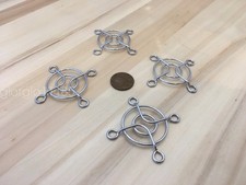 4 pieces 40mm Fan Cover Guard Grill Computer protector metal 4020 picture