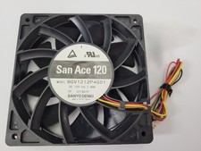 2X Sanyo San Ace 120 Cooling Fan 9GV1212P4G01 120x120x25mm 12V 1.68A 4-Wire 4Pin picture