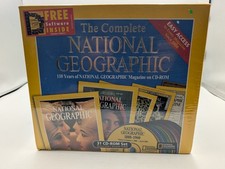 Complete National Geographic Magazine 110 Years 31 CD-ROM Set (1999) Sealed picture