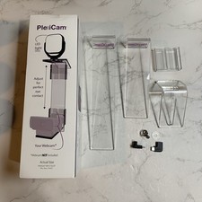 Plexicam Pro V2 | Center Screen/Middle Screen Webcam Mount | Position Any Webcam picture