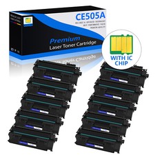 10PK High Yield 05A CE505A Toner Compatible for HP LaserJet P2035 P2035n P2055dn picture