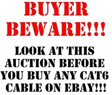 CAT6 Ethernet Riser CMR Cable 550MHz Gigabit White 1000FT - SOLID BARE COPPER picture