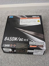 ASRock B450M/AC R2.0 AM4 AMD B450 Micro ATX AMD Motherboard NEW picture