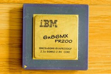 IBM (Cyrix) 6x86MX PR200 Socket 7 CPU / BVAPR200GP - Working picture